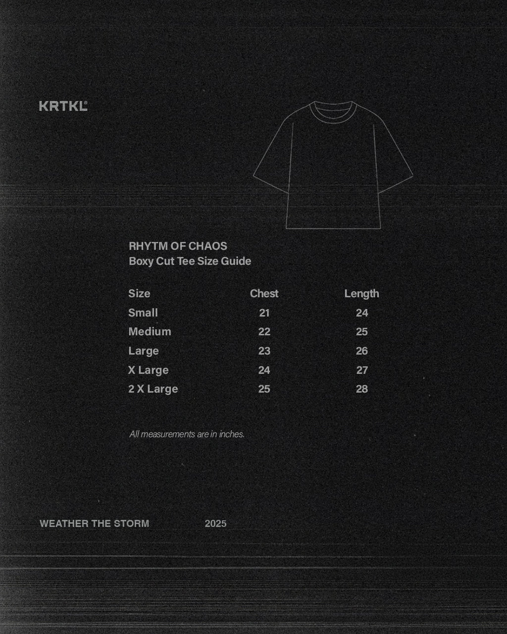ROC QUOTE TEE BLACK (BOXY)