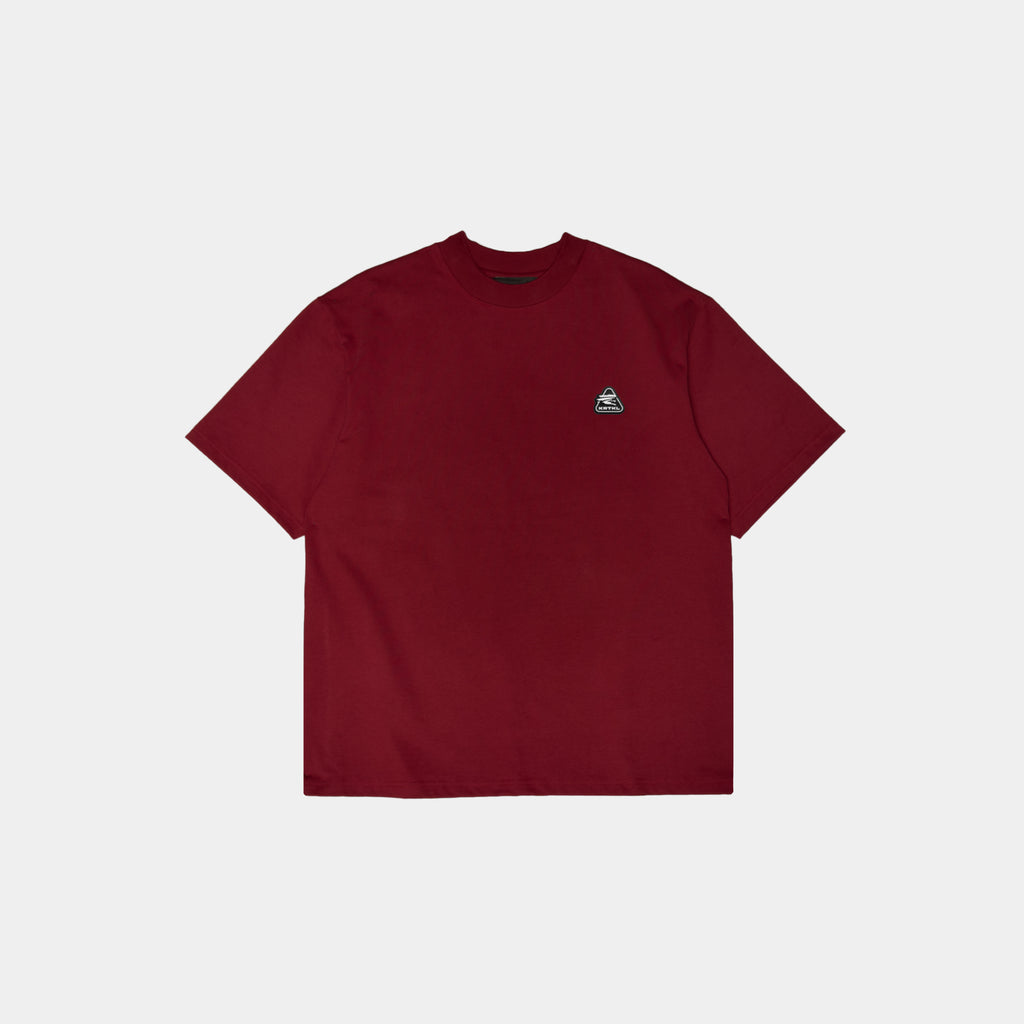 METAL WAVE TRI-NADO TEE (BURGUNDY)