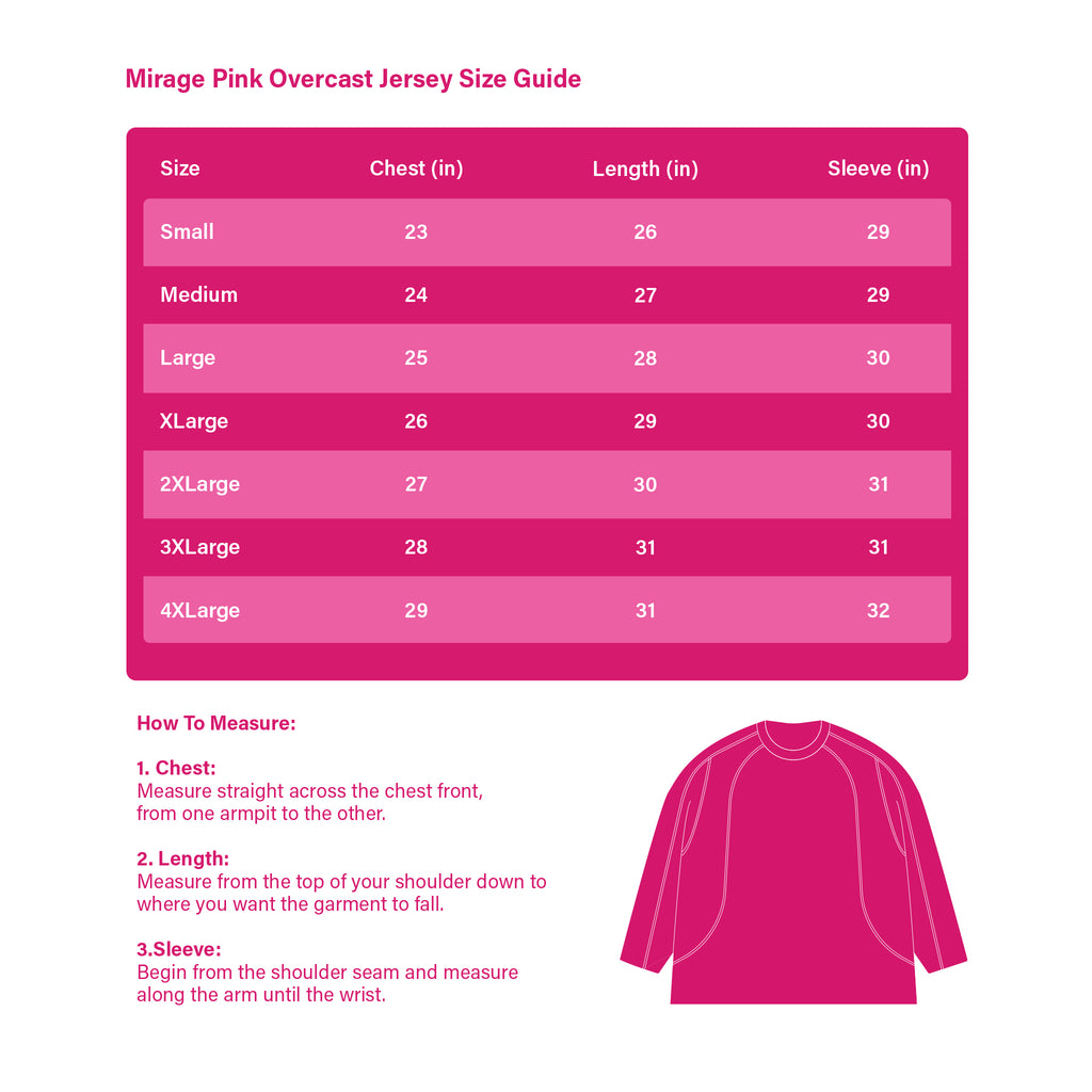 OVERCAST JERSEY (MIRAGE PINK)