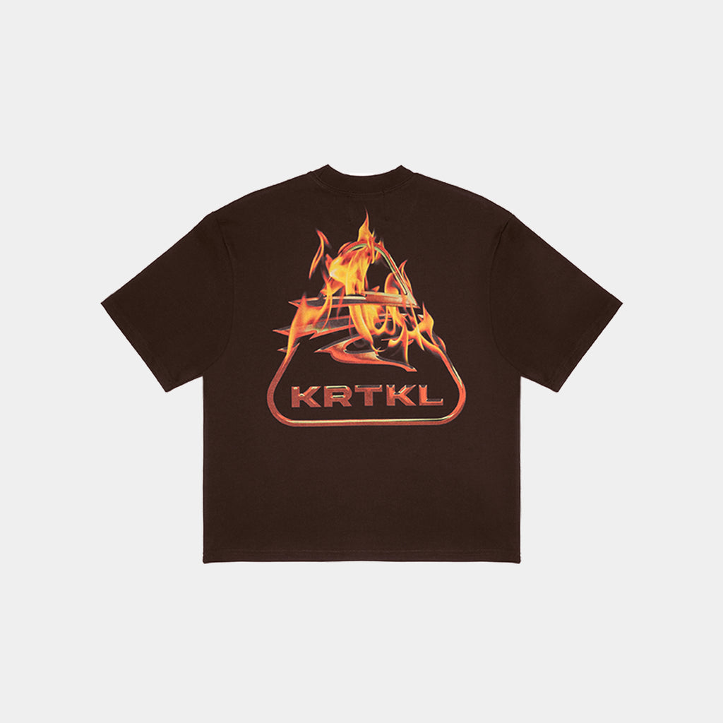 WILDFIRE TEE (MOCHA BROWN)