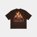 WILDFIRE TEE (MOCHA BROWN)