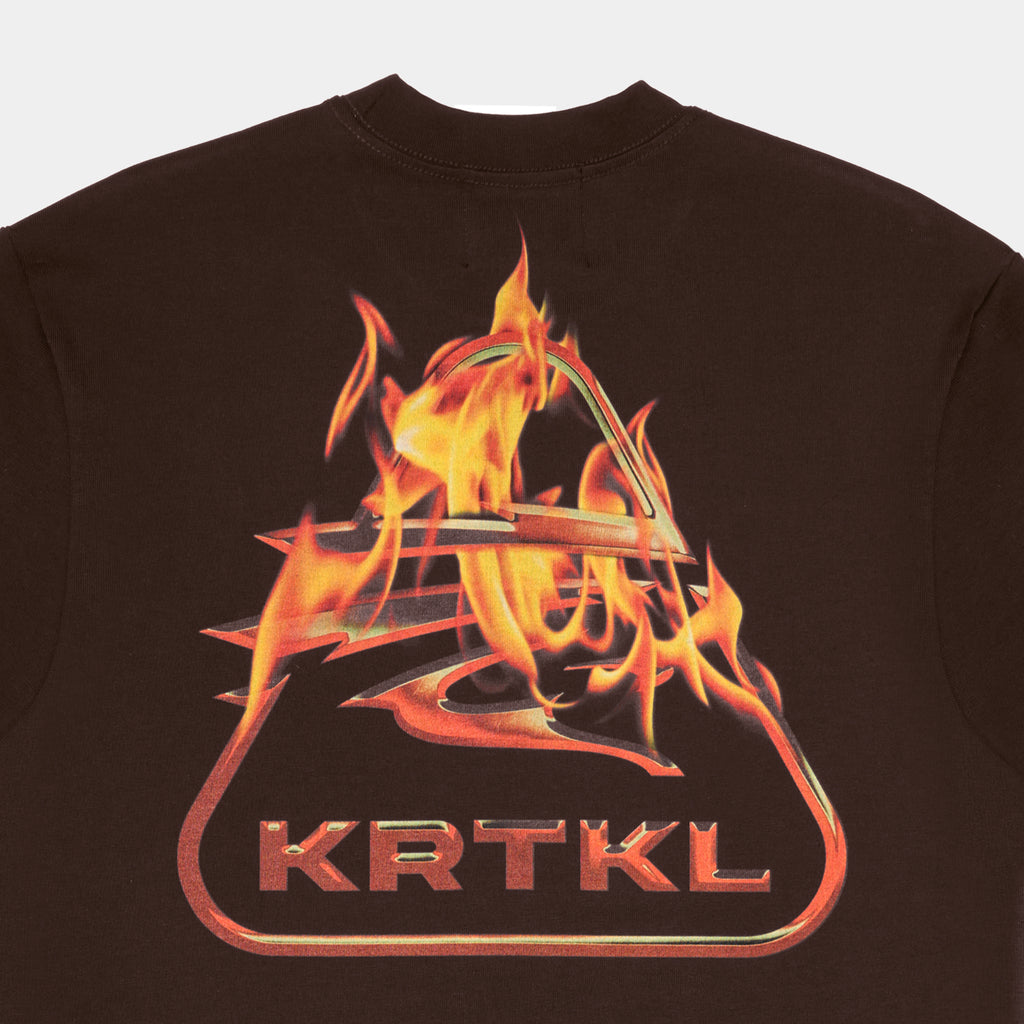 WILDFIRE TEE (MOCHA BROWN)