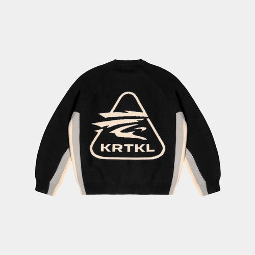 KRTKL MASSIVE KNITWEAR (NOIR BLACK)