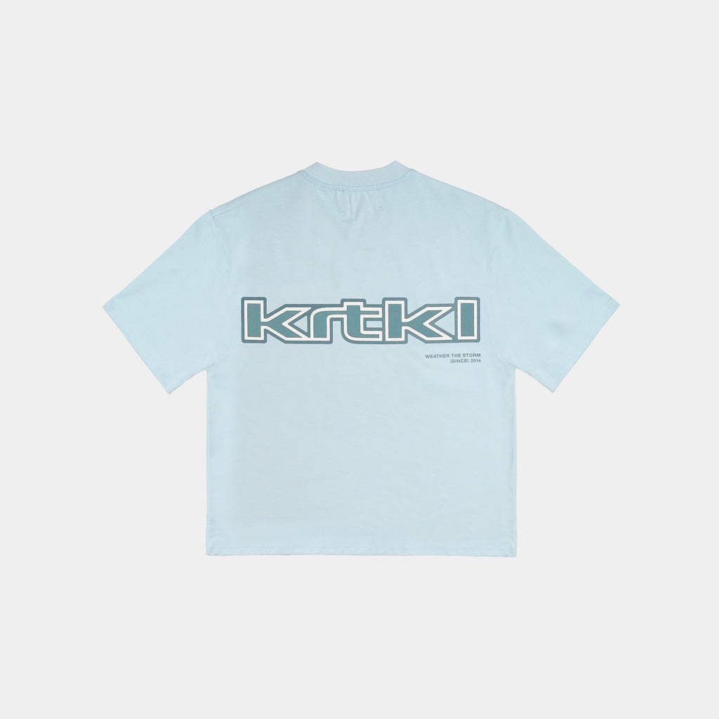OVERLINE TEE (MIST BLUE)