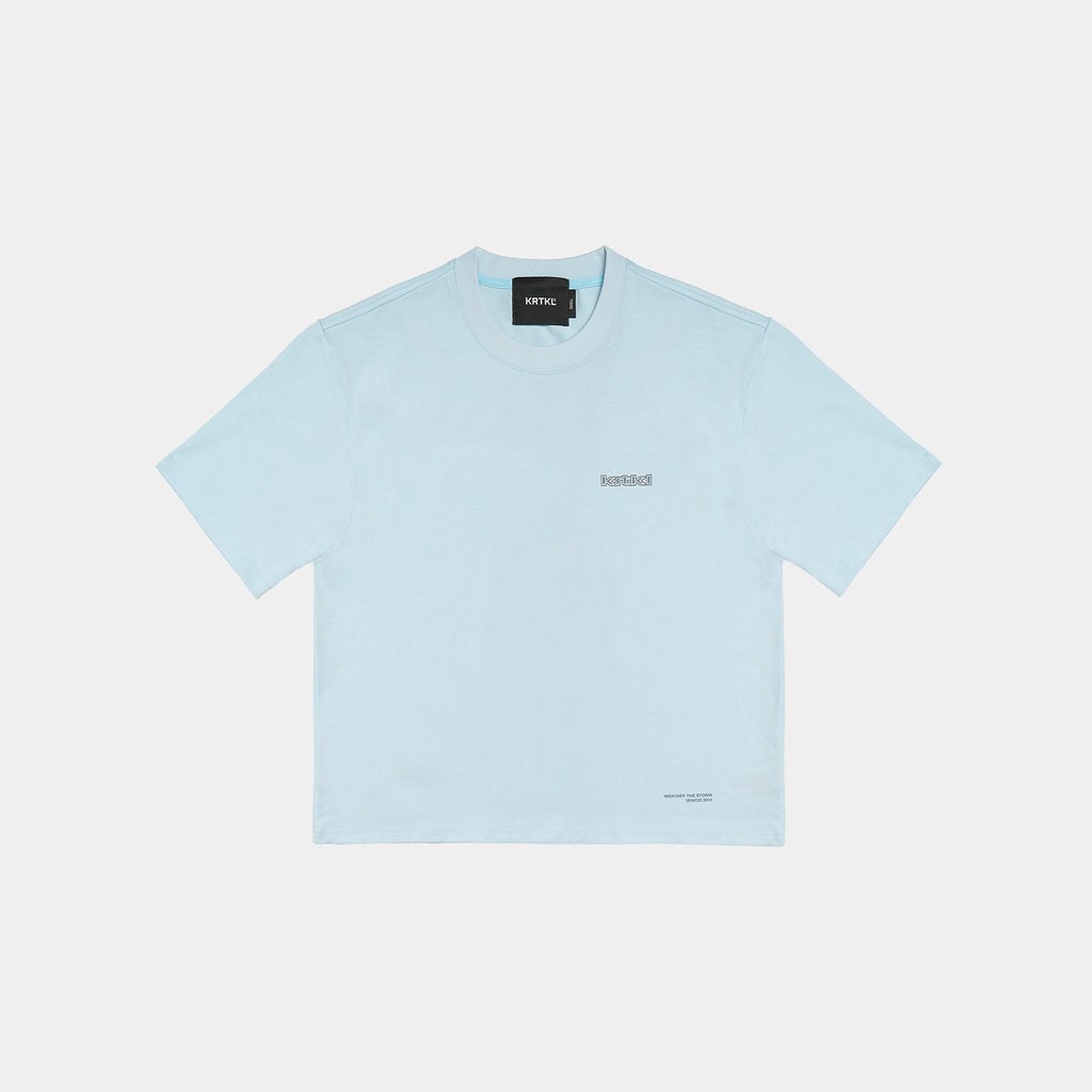 OVERLINE TEE (MIST BLUE)