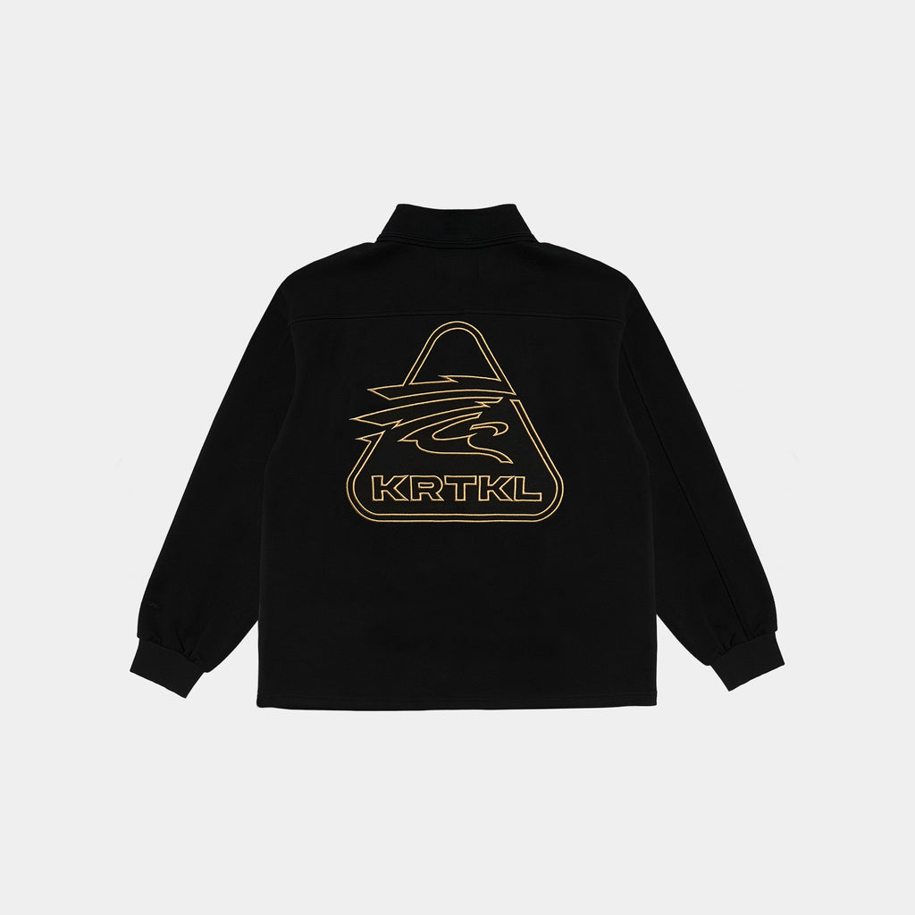 REGALIA POLO RUGBY SHIRT (NOIR BLACK)