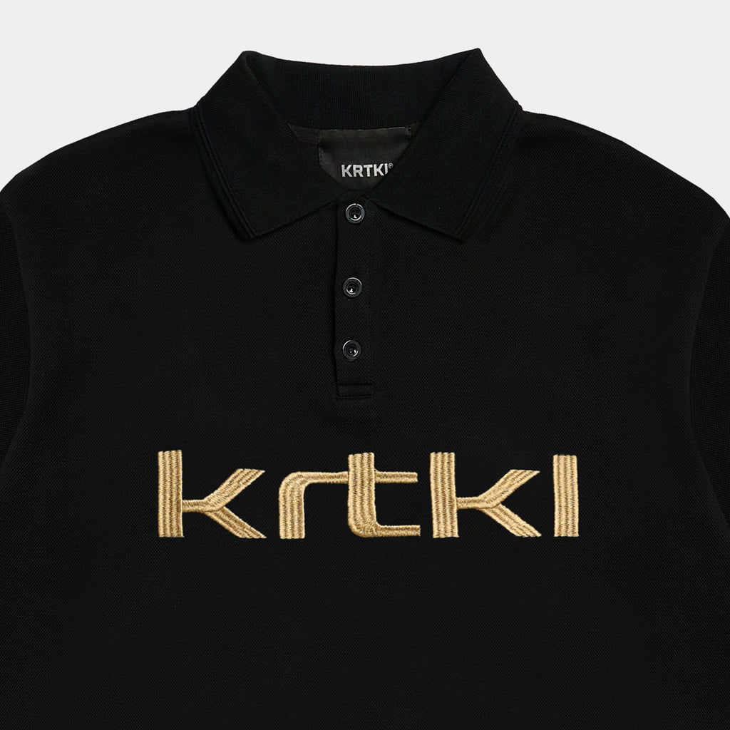 REGALIA POLO RUGBY SHIRT (NOIR BLACK)
