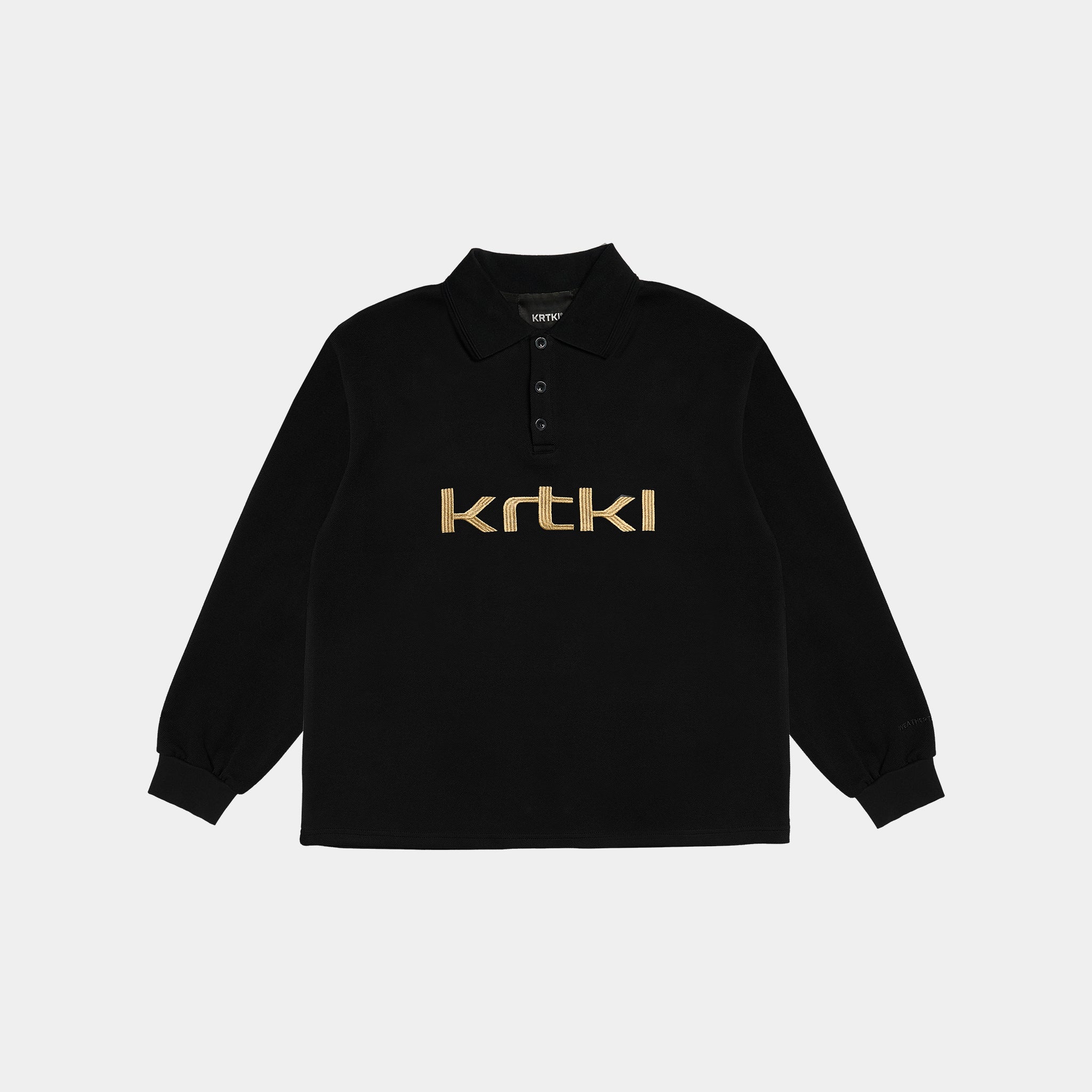 REGALIA POLO RUGBY SHIRT (NOIR BLACK)