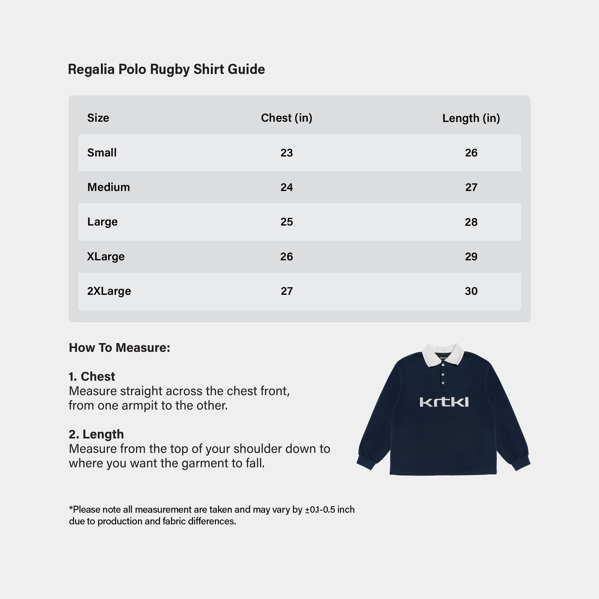 REGALIA POLO RUGBY SHIRT (COBALT BLUE)