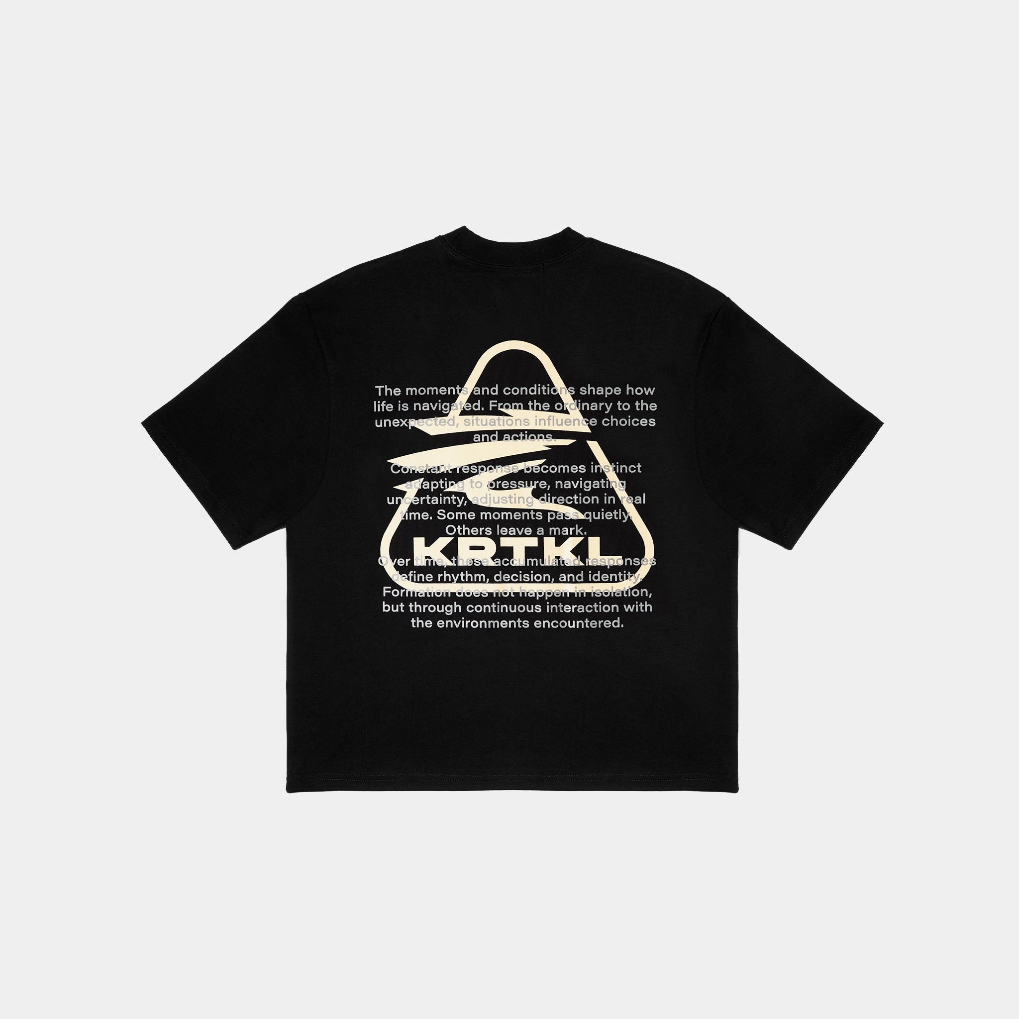 VERSE TEE (NOIR BLACK)