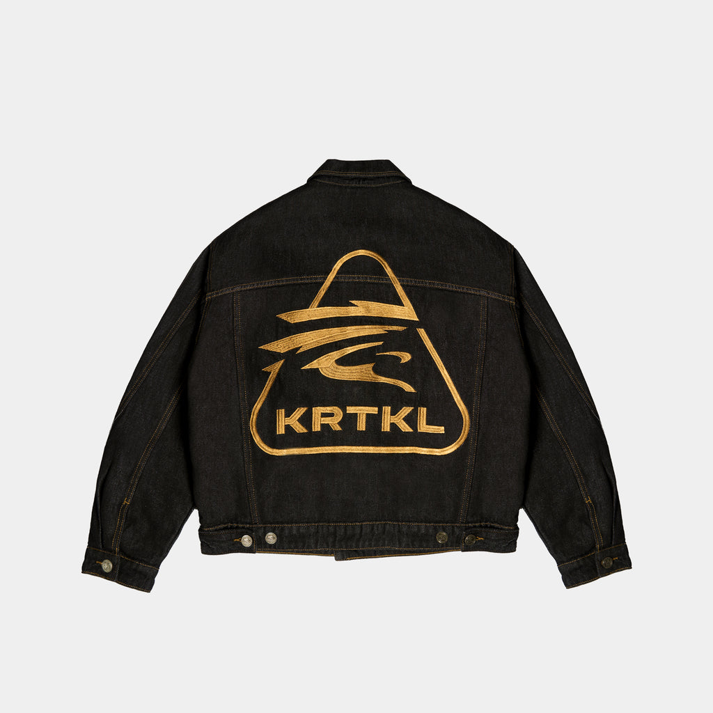 FRACTURE DENIM JACKET