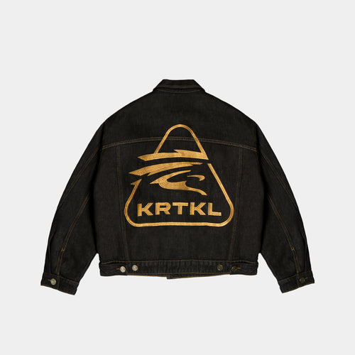FRACTURE DENIM JACKET