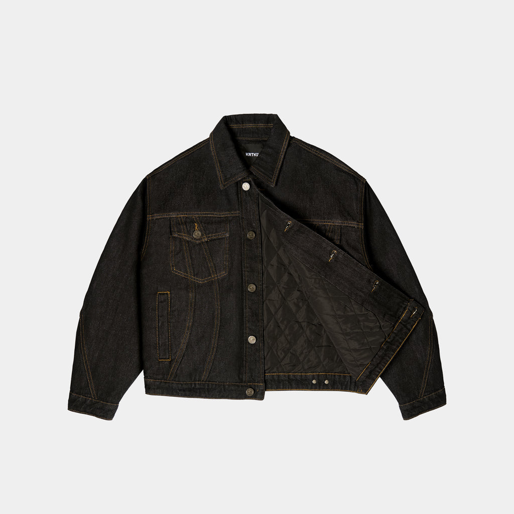 FRACTURE DENIM JACKET