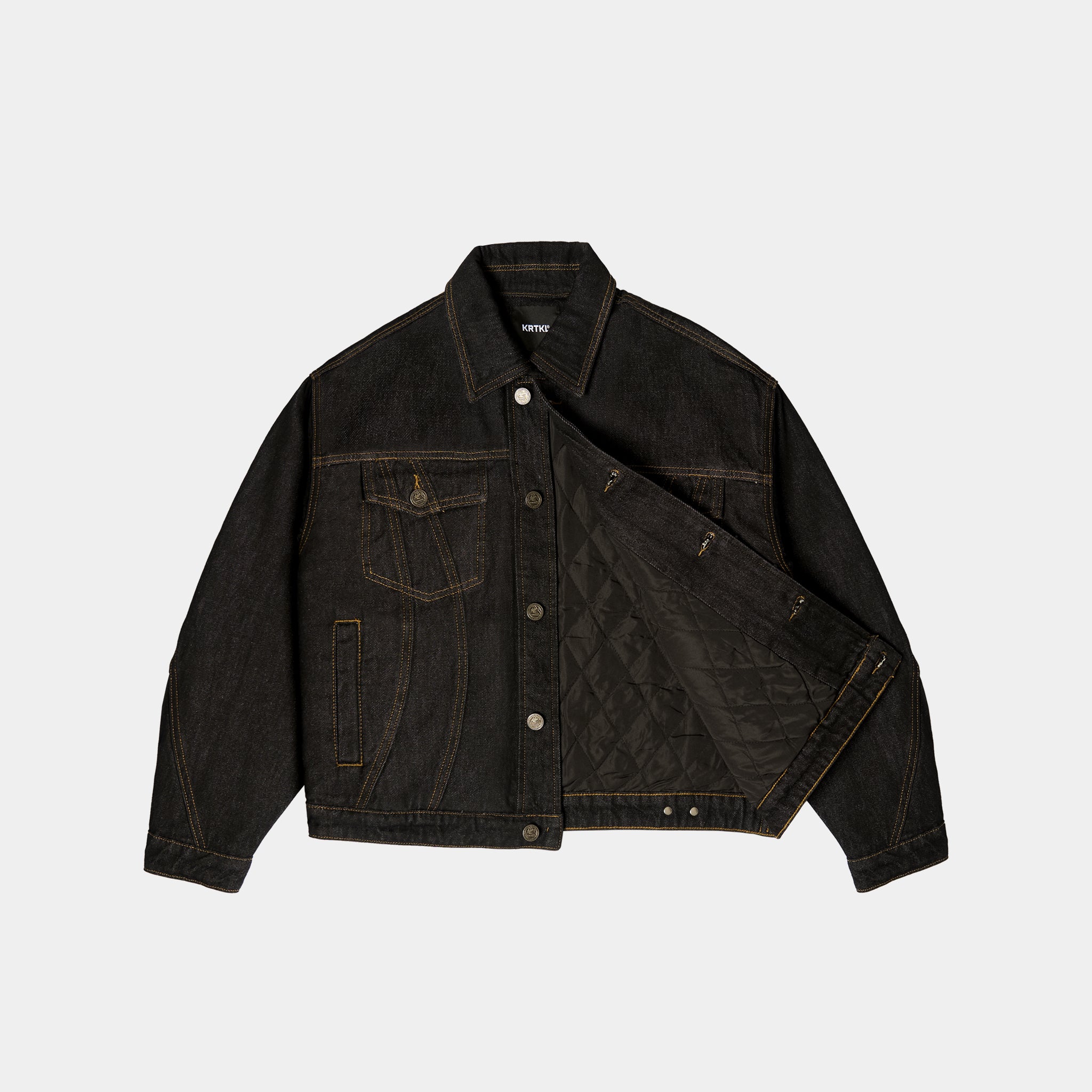 FRACTURE DENIM JACKET