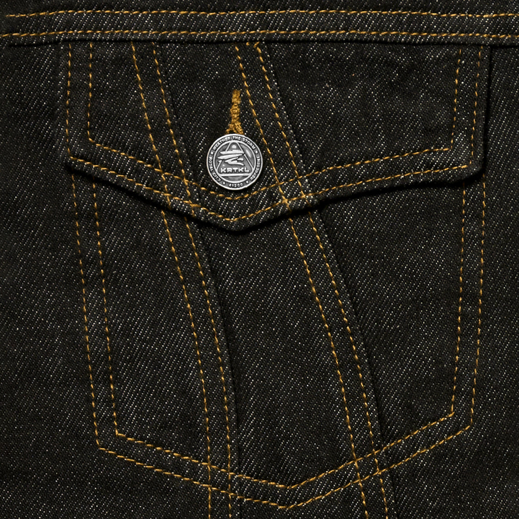 FRACTURE DENIM JACKET