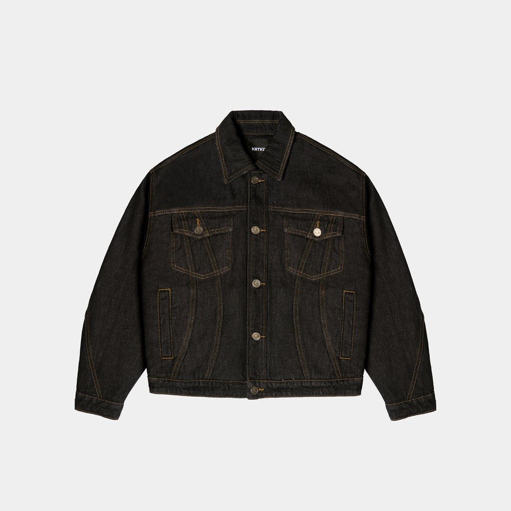 FRACTURE DENIM JACKET