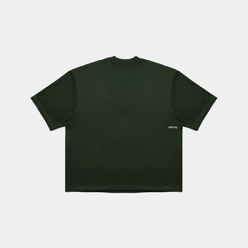 QUOTE TEE (MOSS GREEN)
