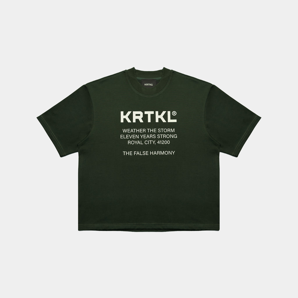 QUOTE TEE (MOSS GREEN)