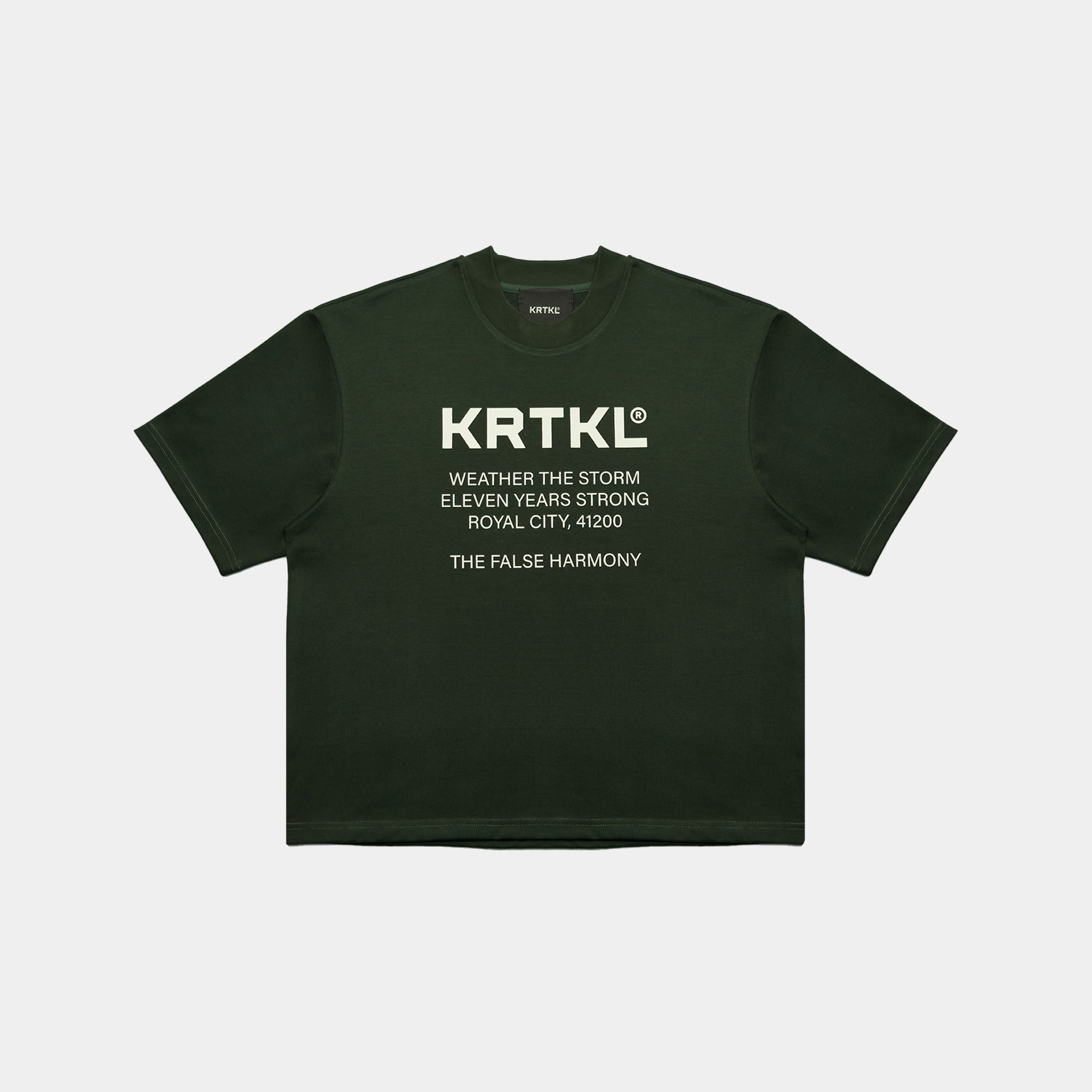 QUOTE TEE (MOSS GREEN)