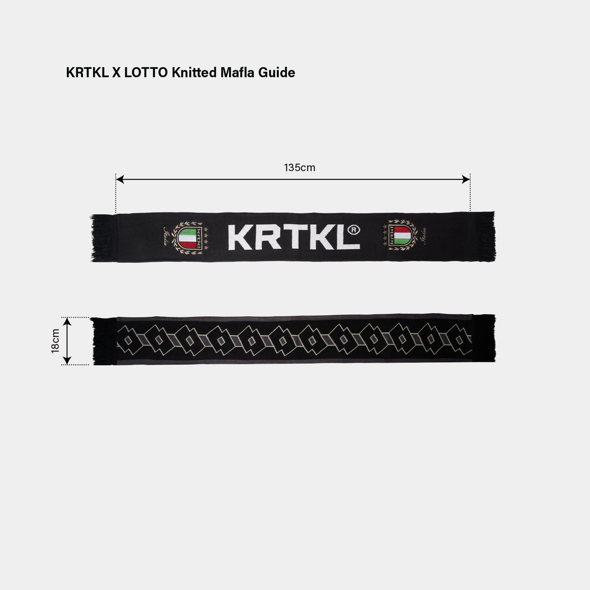 KRTKL X LOTTO Knitted Mafla