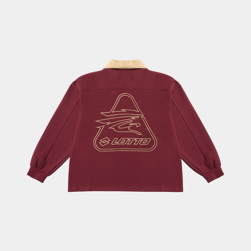 KRTKL X LOTTO Polo Rugby (Red Burgundy)