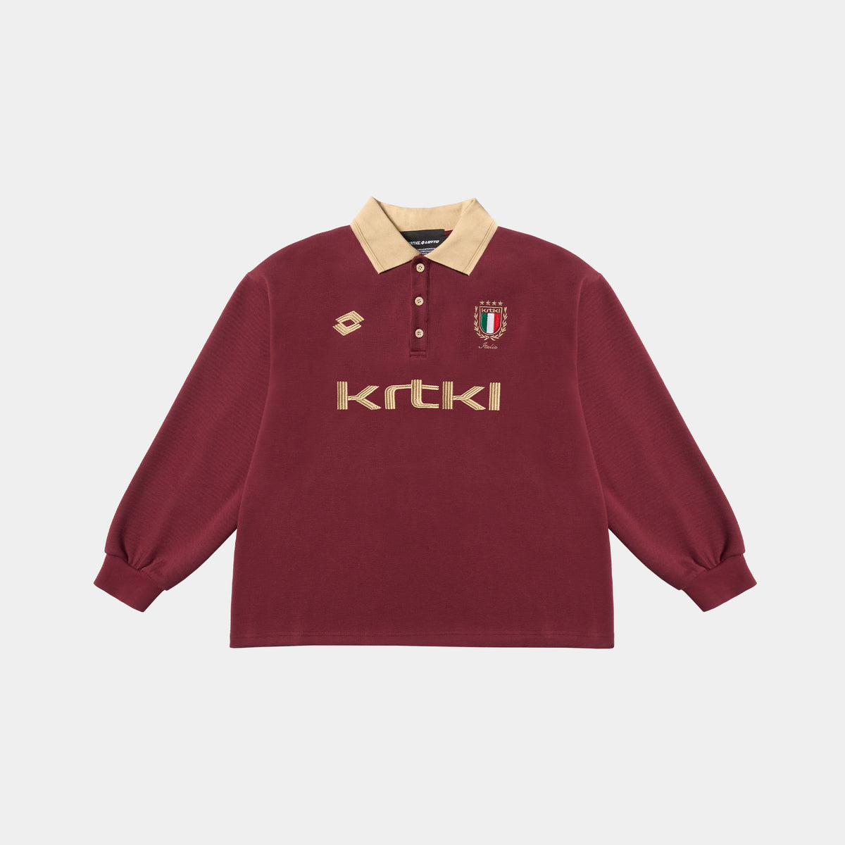 KRTKL X LOTTO Polo Rugby (Red Burgundy)