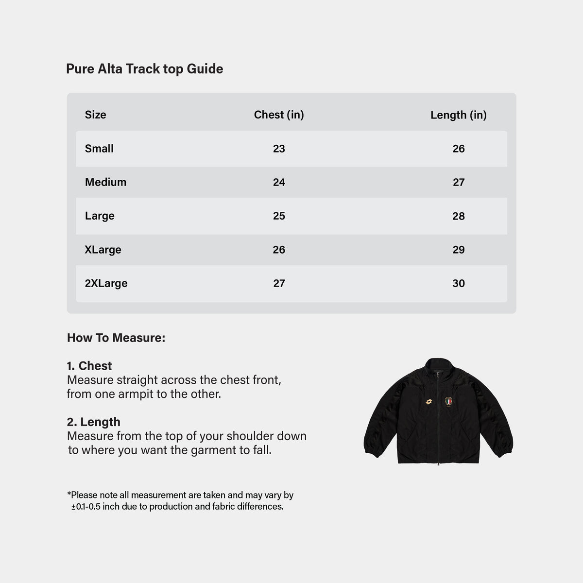 Pure Alta Trackset